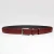 Import Black Red Handmade High Quality Men&#x27;s Full Grain Genuine Leather Belts from Republic of Türkiye