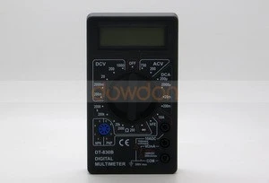 Black Tester Multimeter DT-830B Electric Voltmeter Ammeter Ohm Digital Multimeter DT830B