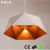 Import Black/White Chandelier Lamp Industrial LED Light Black/White Pendant Lighting with Gold Interior from China