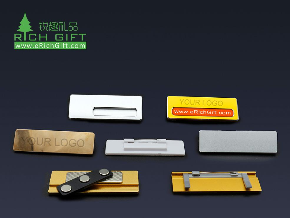 Buy Blank Custom Metal Badge High Quality Metal Name Tags Pin Steel ...