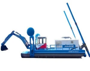 Boats New Water King Dredger amphibious multipurpose dredger Sale Made in China