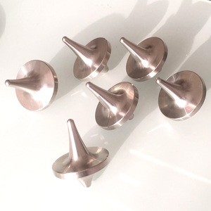 Boutique Hot Selling Personalized CNC Machining Stainless Steel Aluminum Chrome Plated Flow Forming Metal Spinning Top