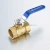 Import brass ball valve long lever DN15 1/2" 145g retail from China