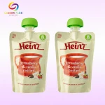 BRC Standard custom printed standing pouch with spout for baby juice