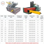 BRD 160T High-efficiency Fast Turning Bag Hydraulic metal baler for Easy Operation
