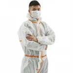 Breathable SMS Coverall Cleanroom Disposable Dust-proof Suits