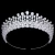 Import Bridal Wedding Tiara Hair Jewelry Vintage Simple Water Droplets Shape Wedding Women Crowns BC5092 Accessories Mujer from China