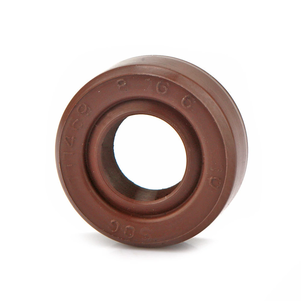 Brown fluorine rubber oil seal 8x16x6mm