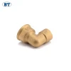 BT6034 good market brass gas pipe fitting 22.5 degree elbow copper