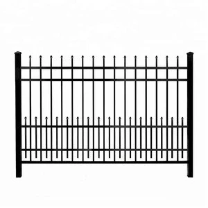 Building Supplier Supply Black Aluminum Decorative Fence Panel