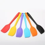 Cake tools Silicone Cream Butter Cake Spatula Mixing Batter Scraper Brush Butter Mixer Cake Brushes Baking Tool Kitchenware