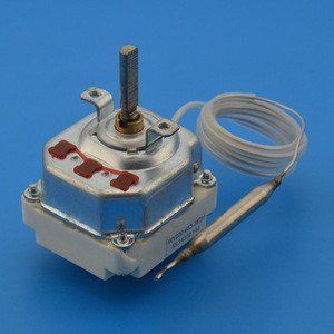 Capillary thermostat for electric water heater