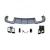 Import Car bumper strip with rear diffuser upgrade s line for audi A3 S3 from China