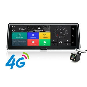 Car DVR 7.84 Inch 4G GPS Navigation Android 5.1 dash cam Auto recorder Dual Lens cameras FHD 1080p car black box