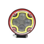 Car lighting system 3 inch round 12W white high-power LED fog lamp driving motorcycle work light