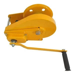 Carbon Steel Wire Rope Brake Winch with 1200 lb Capacity