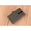 Casekey Pop Up PU Leather Metal Wallet RFID Blocking Automatic Aluminium Credit Card Holder Custom
