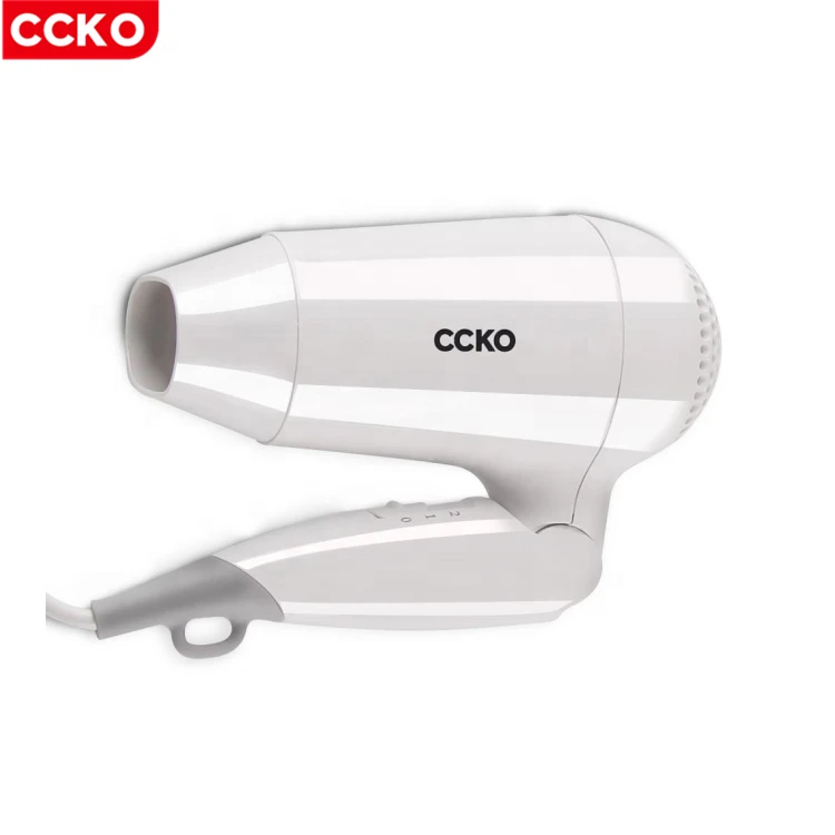 CCKO 1200w  Portable  Bathroom foldable hair dryer
