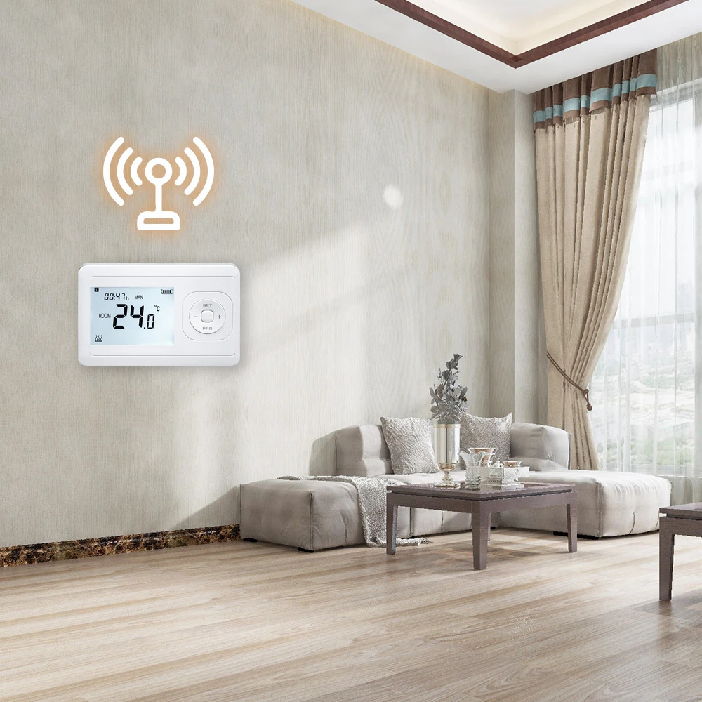 CE Approval Floor Room Heating Temperature Switch Thermostat Temperature Monitor Radiation Shield 5G Smart Thermostat LCD Screen