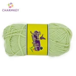 Charmkey brand cotton blended yarn stock lot yarn for sale