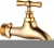 Import Cheap fashion gold color brass faucet bibcock water tap faucet from China