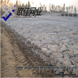Cheap Gabion Box/Gabion wire mesh for Rockfall Protection and Coastal Protection