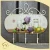 Import Cheap metal modern wall hangings home decorations flower design art from China