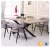 Import cheap modern wood dining table and chair set from China