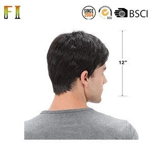 Cheap natural hair system mens toupee for men