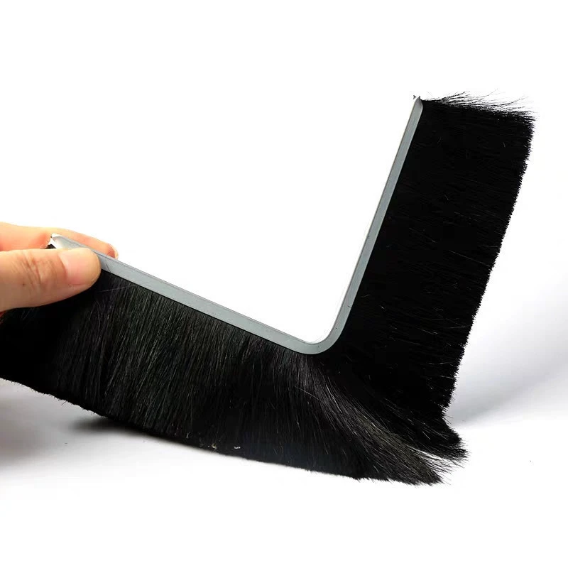 cheap price customize weather sealing brush high quality nylon strip brush for door and windows