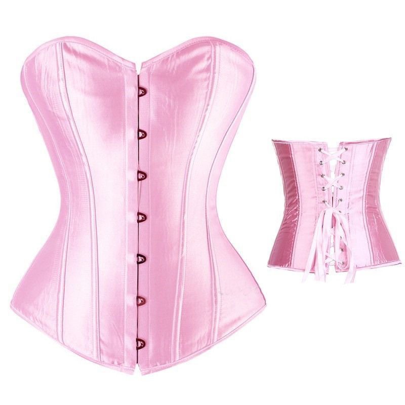 Cheap Sell Corset/Sexy Satin women Over bust corsets lingerie bustier for women hot Made By Rafique Enterprises Pakistan