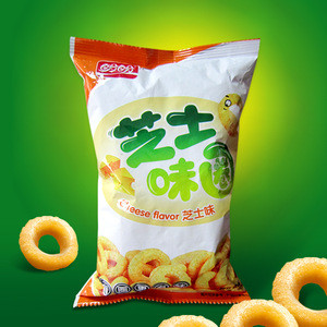 Cheese flavoured rings cheese flavoured snack food cheese ring snack