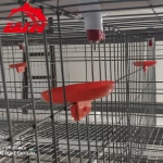 chicken breeding coop cagewelded chicken cage with wire mesh