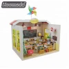 Child Educational Wooden Assembling DIY Dollhouse Toy Classic Dollhouse