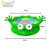 Children fiberglass fishing pond with colorful lights for amusement park and indoor playground