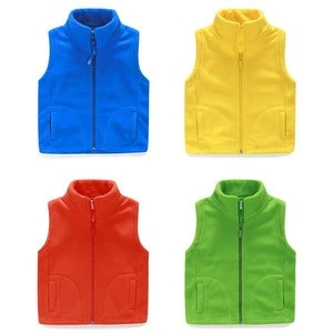 children fleece waistcoat fleece vest for Kid&#039;s