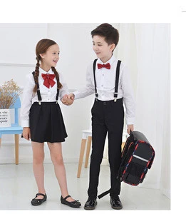 Children performance wear wholesale Girls and Boys Clothes shirts pants suit girls dress