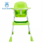 Children table and chairs comfortable seat high chair baby feeding