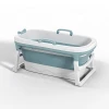 Children&#39;s Bath Tub Barrel Sweat Steaming Bathtub Plastic Folding Thicken Bathtub Home Sauna