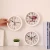 Import China Creative European Living Room Bedroom Decorative Mute Round Wall Clock from China