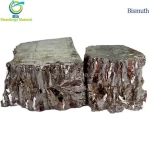 China manufacture low price metal  bismuth block,bismuth ingot price