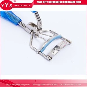 China manufacturer bule stainless steel tweezers private label eyelash curler private label