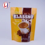 China Market 120g Baby Food Cereal Packaging Plastic Stand Up Pouch With Zipper
