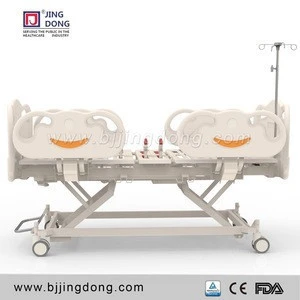 China Supplier Hospital Furniture / 7 Functions ICU Hospital Bed