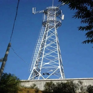 China wholesale steel tower antenna mast and telecommunication tower design