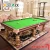 Import Chinese 8 ball pool table 9ft snooker billiard table from China