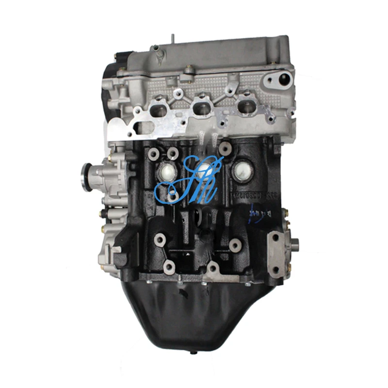 Chinese Factory 800cc SQR372 Gasoline Car Bare Engine for Chery qq engine Assembly