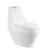 Chinese water saving one piece siphonic toilet manufacturer bathroom indoor toilet manufacturer