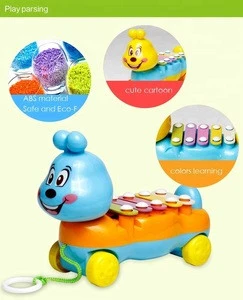 Christmas Birthday Gifts Children Colorful Hands Knock Piano Musical Instrument Early Educational Music Toy for Kids