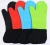 Christmas Design Cooking Gloves Heat Resistant to 500 F Non Slip Kitchen Silicone Rubber Oven BBQ Mittens